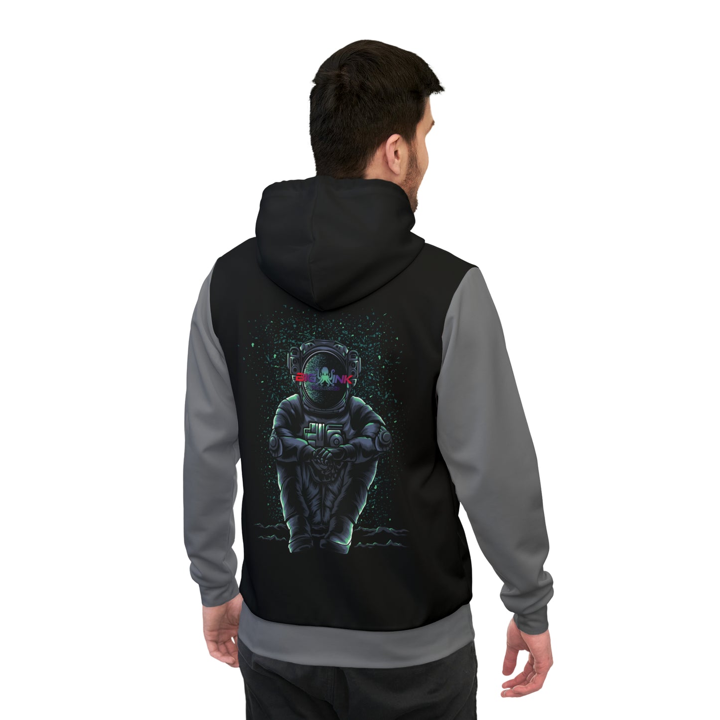 Big Ink Astronaut Athletic Hoodie (AOP)