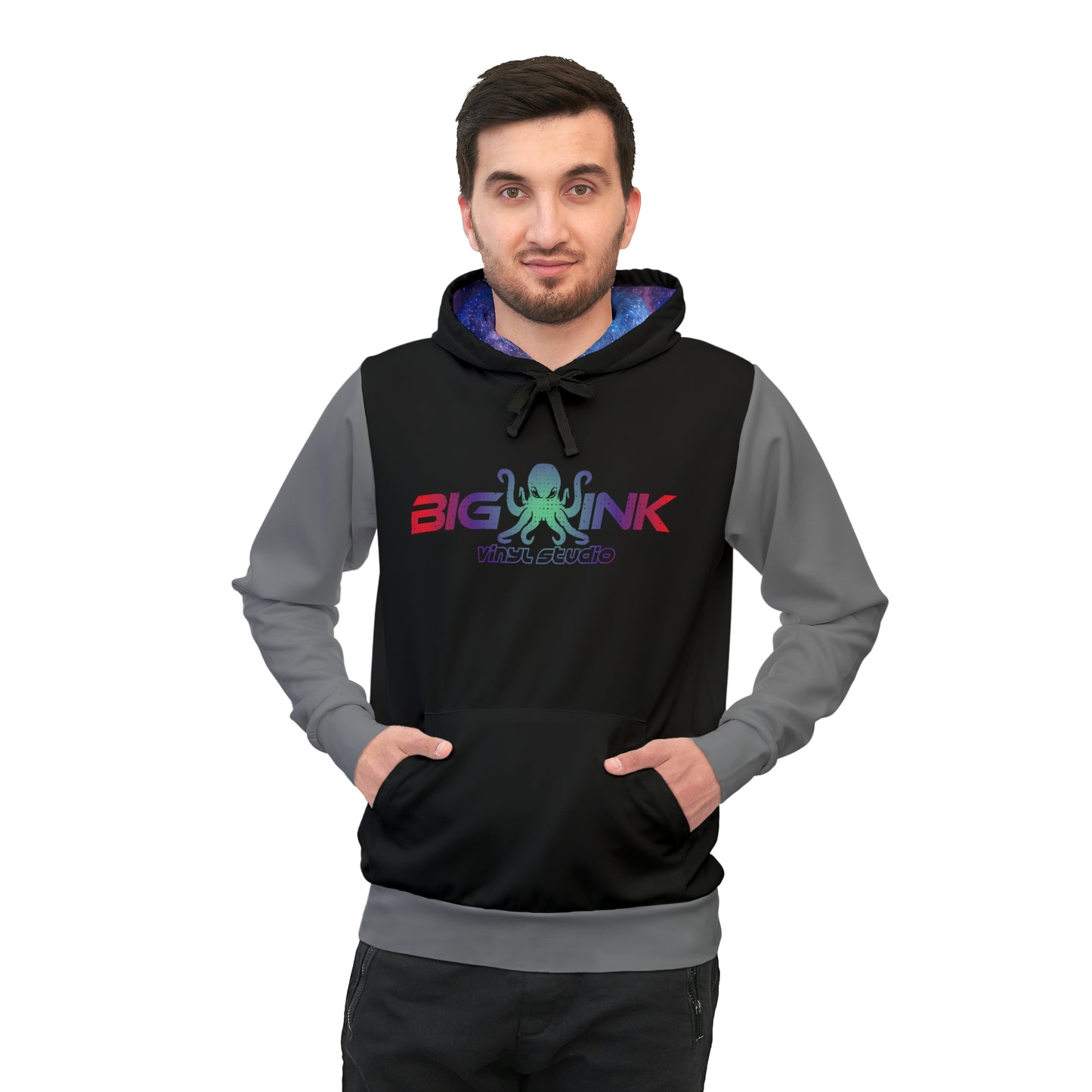 Big Ink Astronaut Athletic Hoodie (AOP)